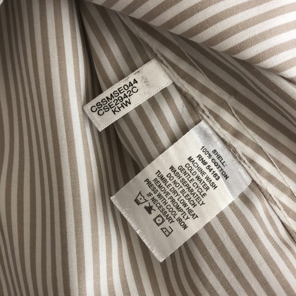 - Calvin Klein button down suit shirt size 6 - Picture 6 of 10